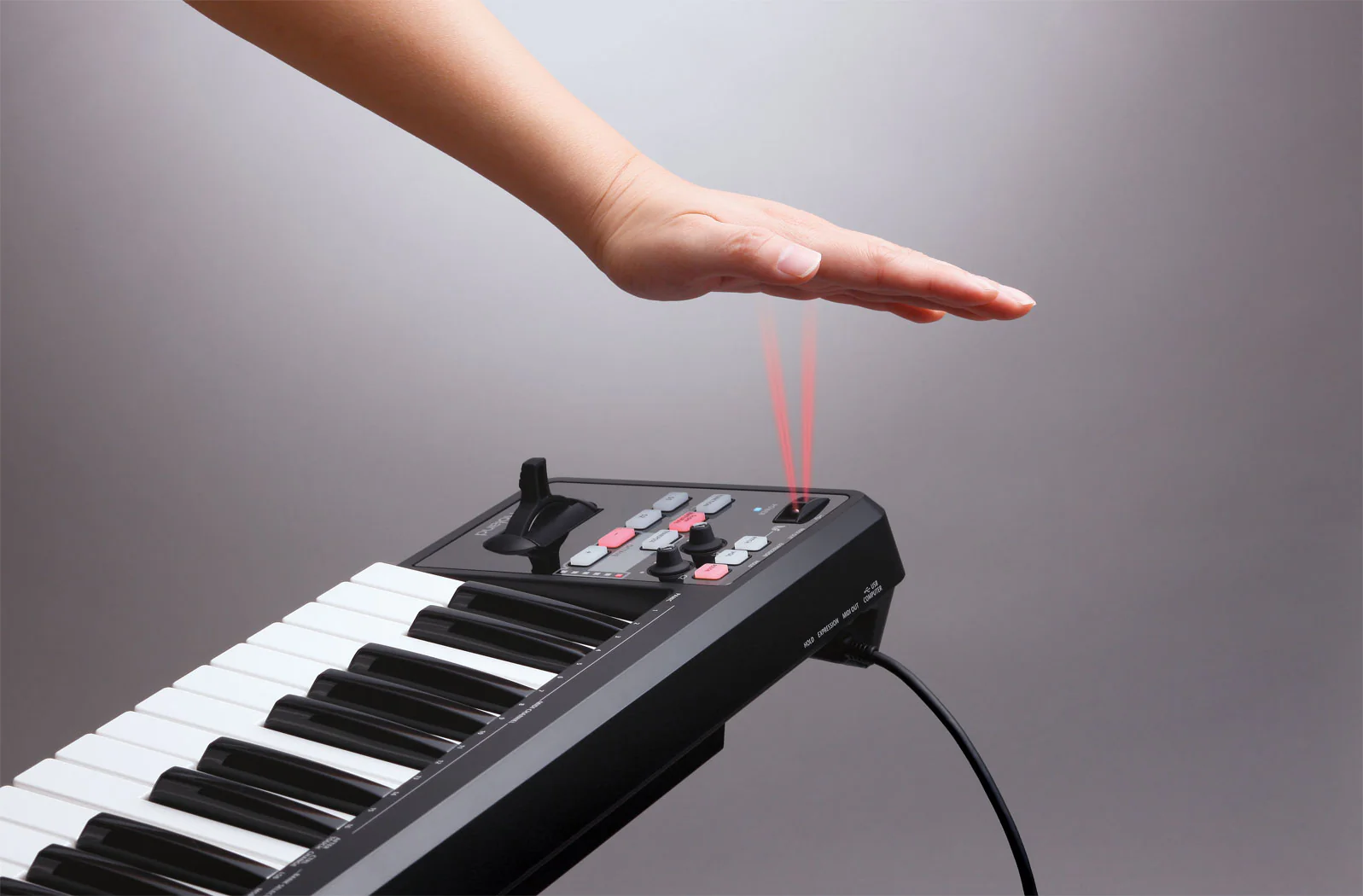 Roland A-49-BK MIDI Controller Keyboard, 49 keys (Black) - Image 5