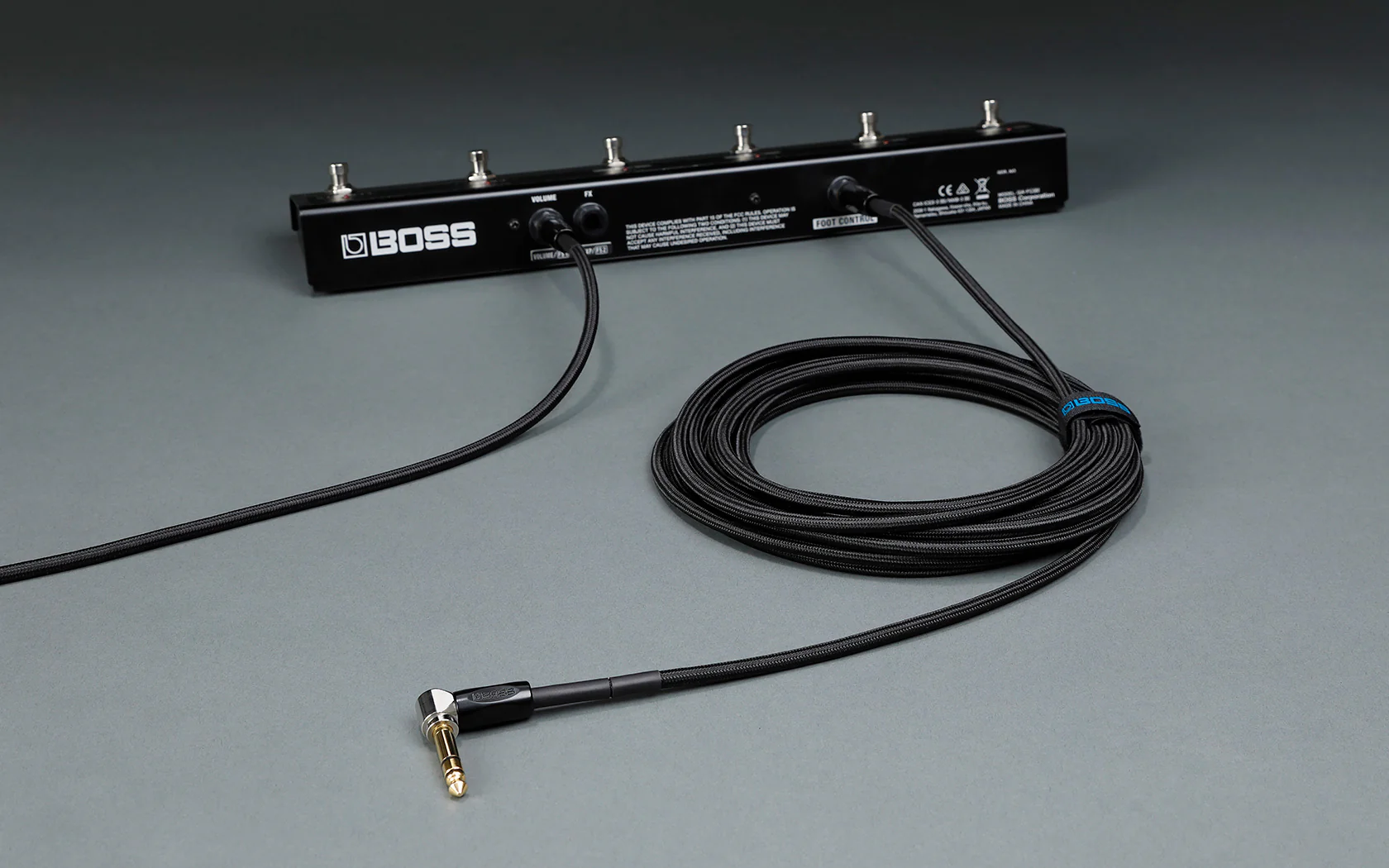BOSS BCC-20-TRA Premium Interconnect Cable, 20ft/6m, TRS-TRS - Image 3