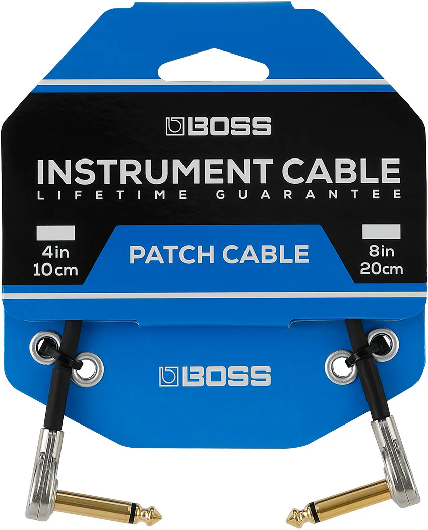BOSS BPC-18 Patch Cable, 18"/45cm with Pancake Jack Plugs - Image 7