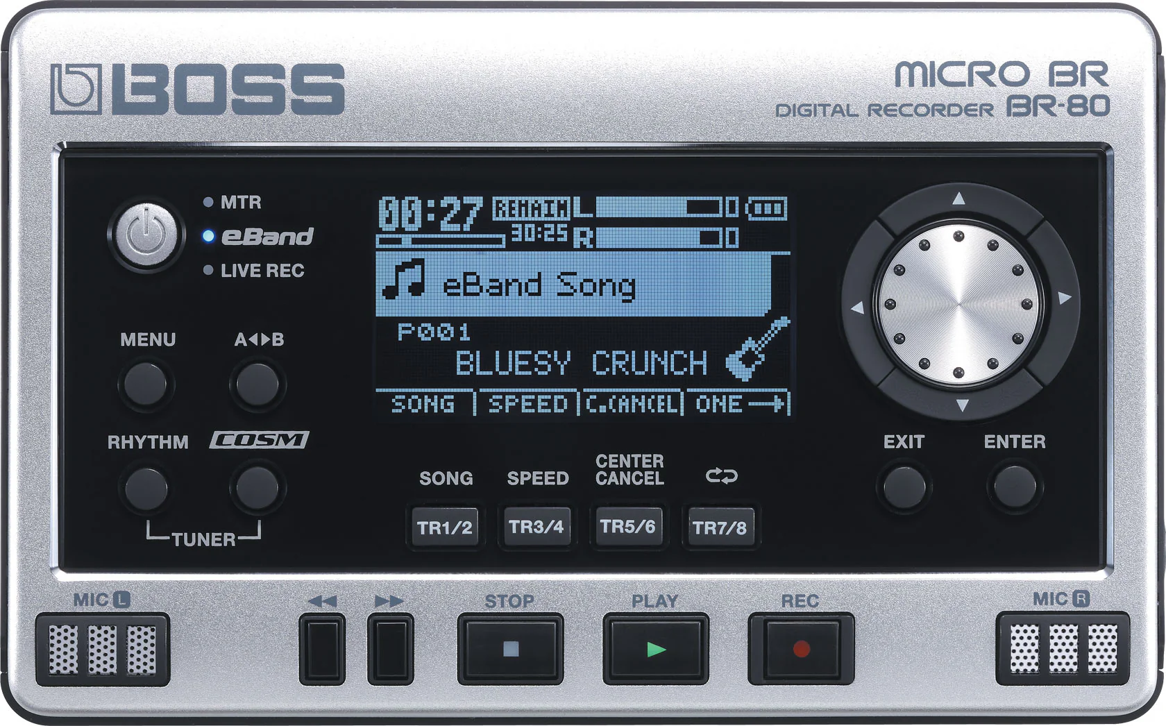 BOSS BR-80 Pocket Size 8 Track Digital Recorder - Image 8