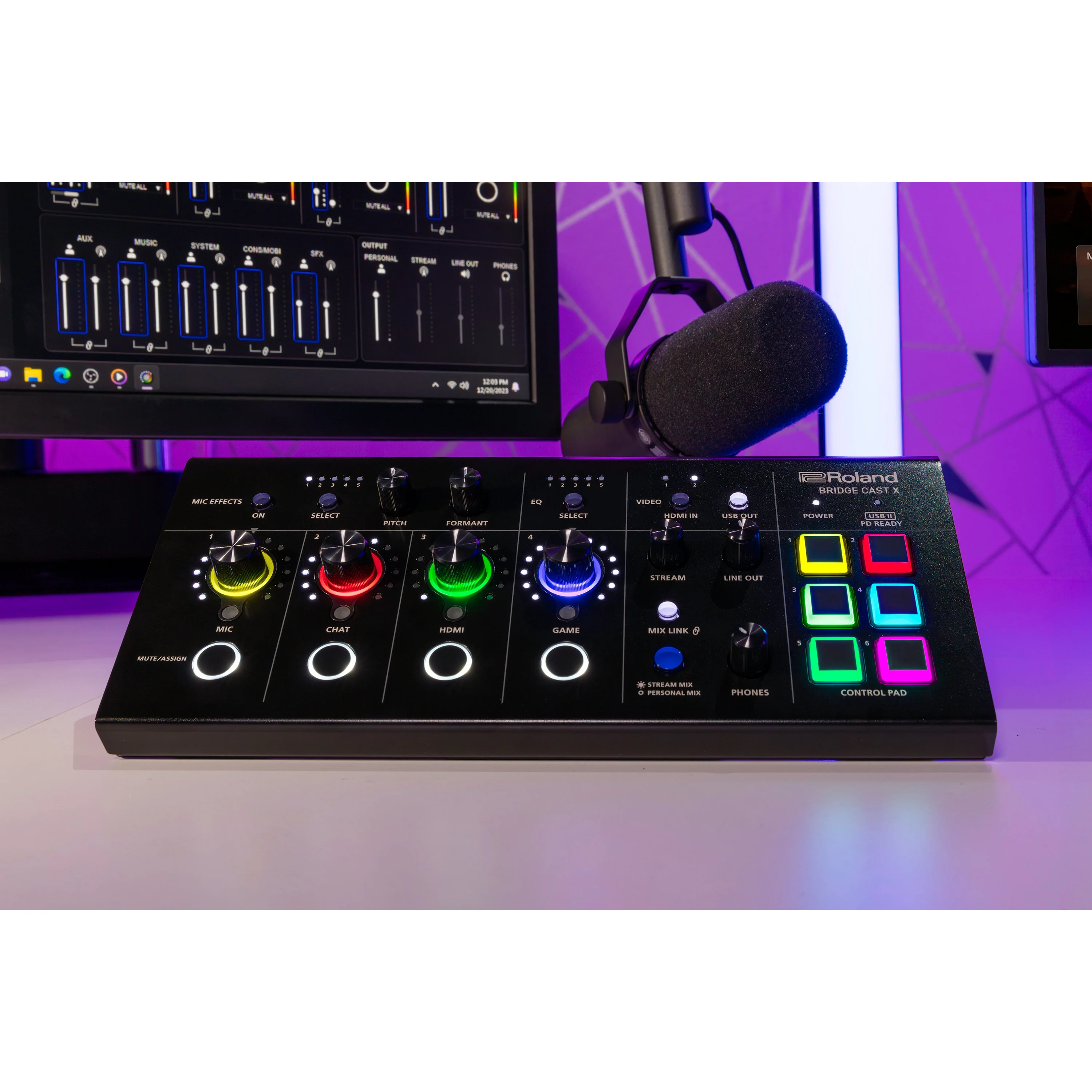 Roland BRIDGECAST-X Streaming Mixer - Image 6