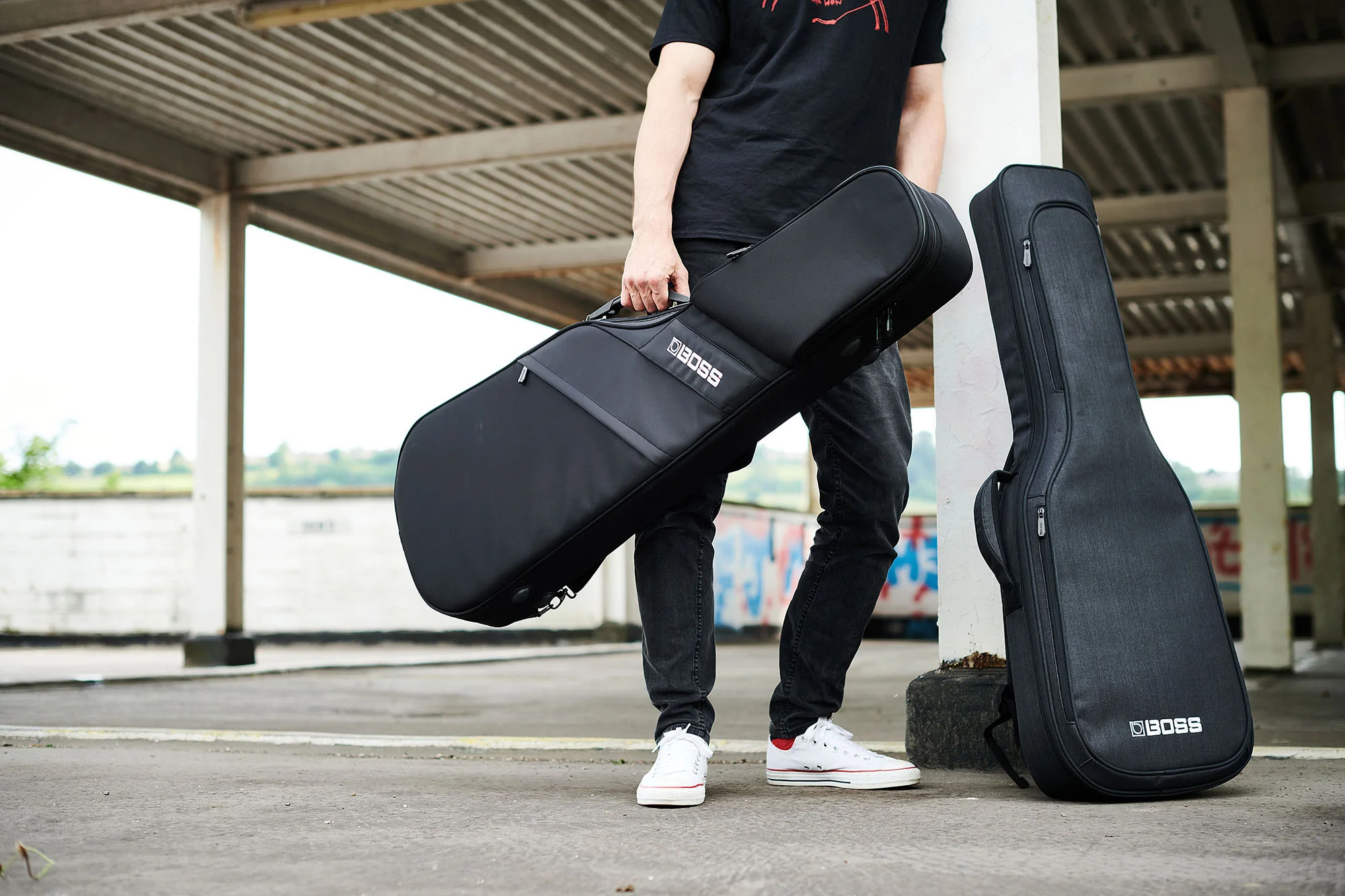 BOSS CB-EG10 Deluxe Lightweight Gig Bag For Electric Guitar - Image 11