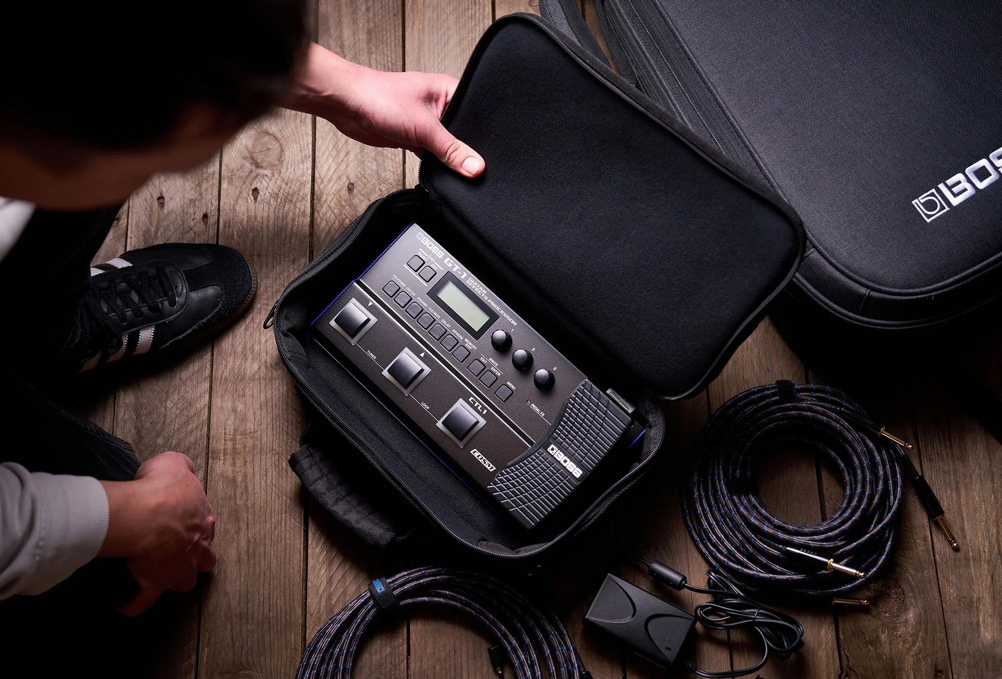 BOSS CB-BM-S Guitar Effects Carry Bag, Small Size - Image 9