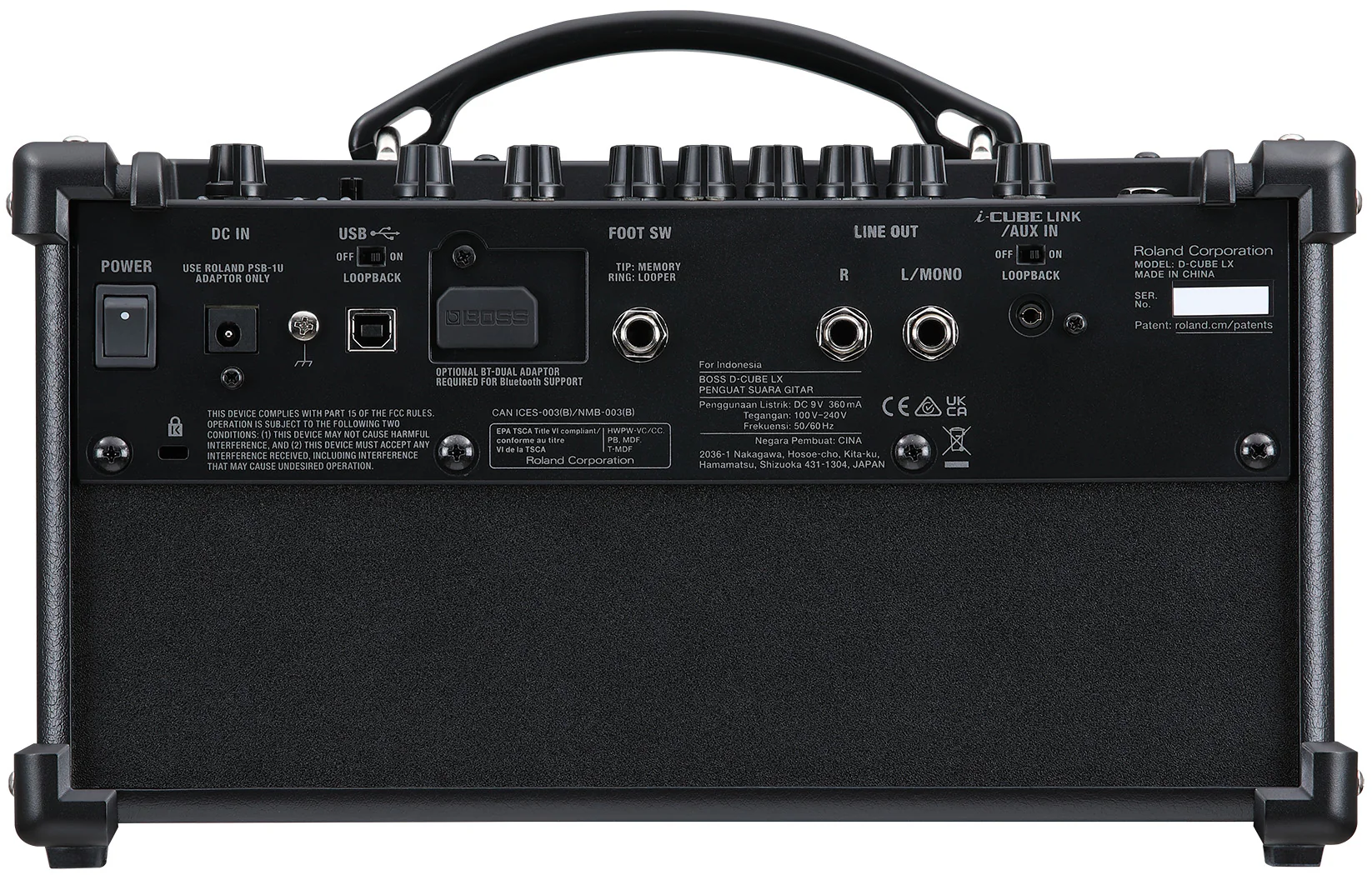 BOSS D-CUBELX Dual Cube Guitar Amp - Image 4