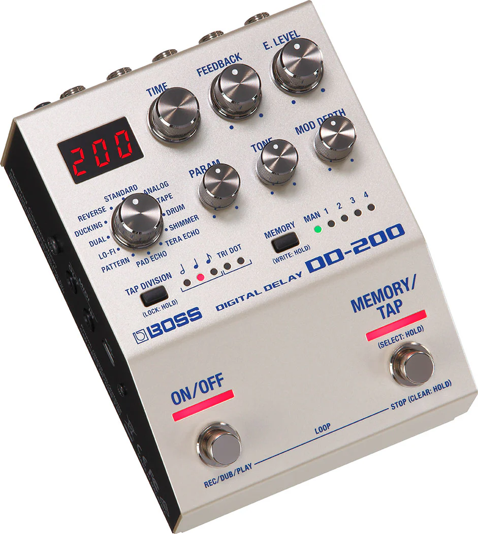 BOSS DD-200 Digital Delay with 12 Delay Modes and MIDI - Image 3