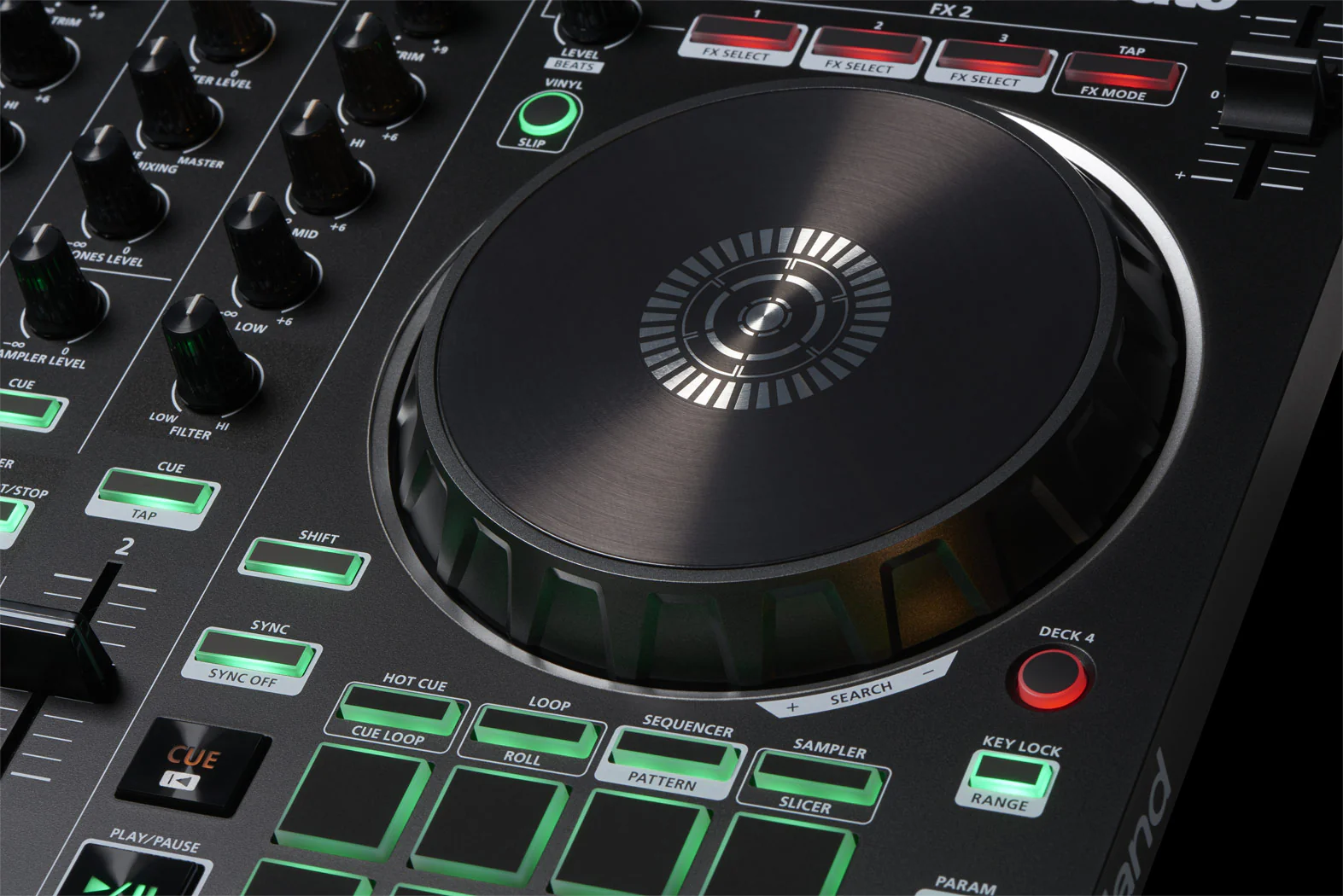 Roland DJ-202 Lightweight And Rugged Intro DJ Controller - Inc Serato DJ Lite - Image 6