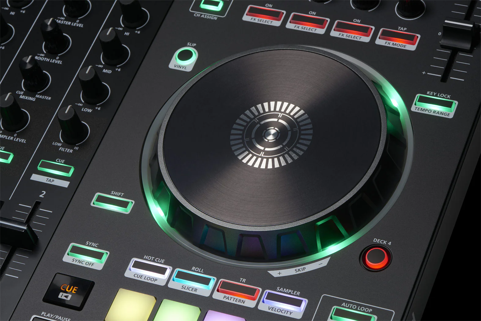 Roland DJ-505 2 Channel 4 Deck DJ Controller -inc Serato Pro Licence - Image 7