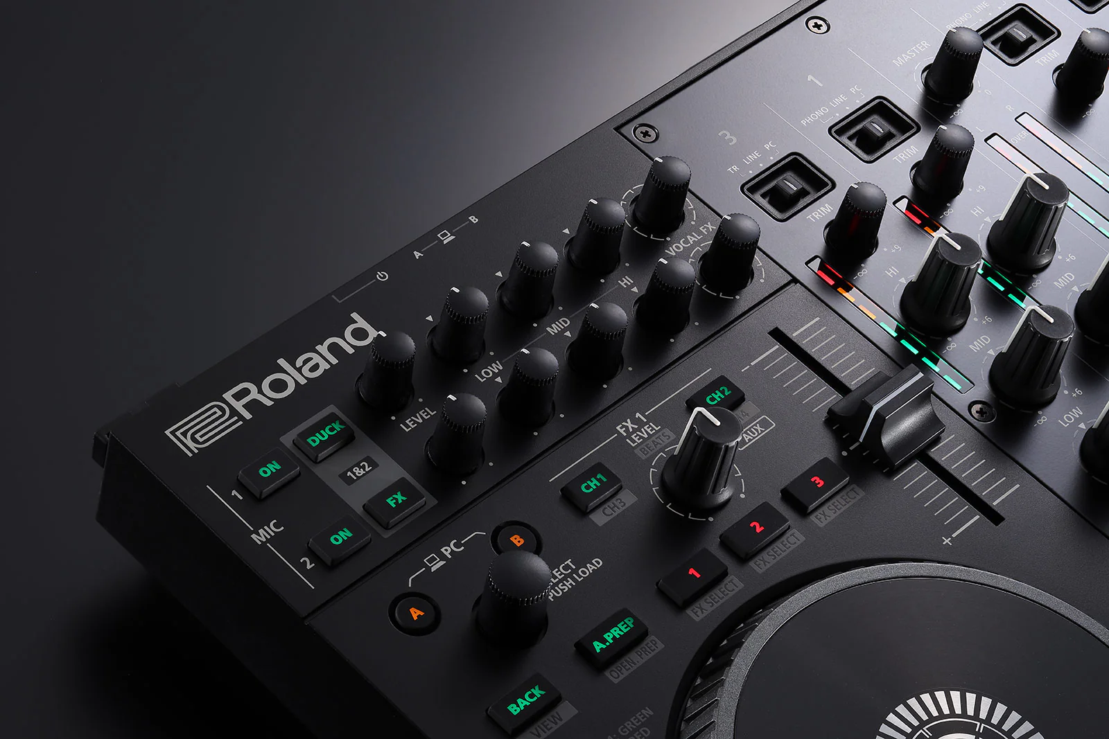 Roland DJ-707M 4 Channel 4 Deck Serato DJ Pro Contoroller - Image 6