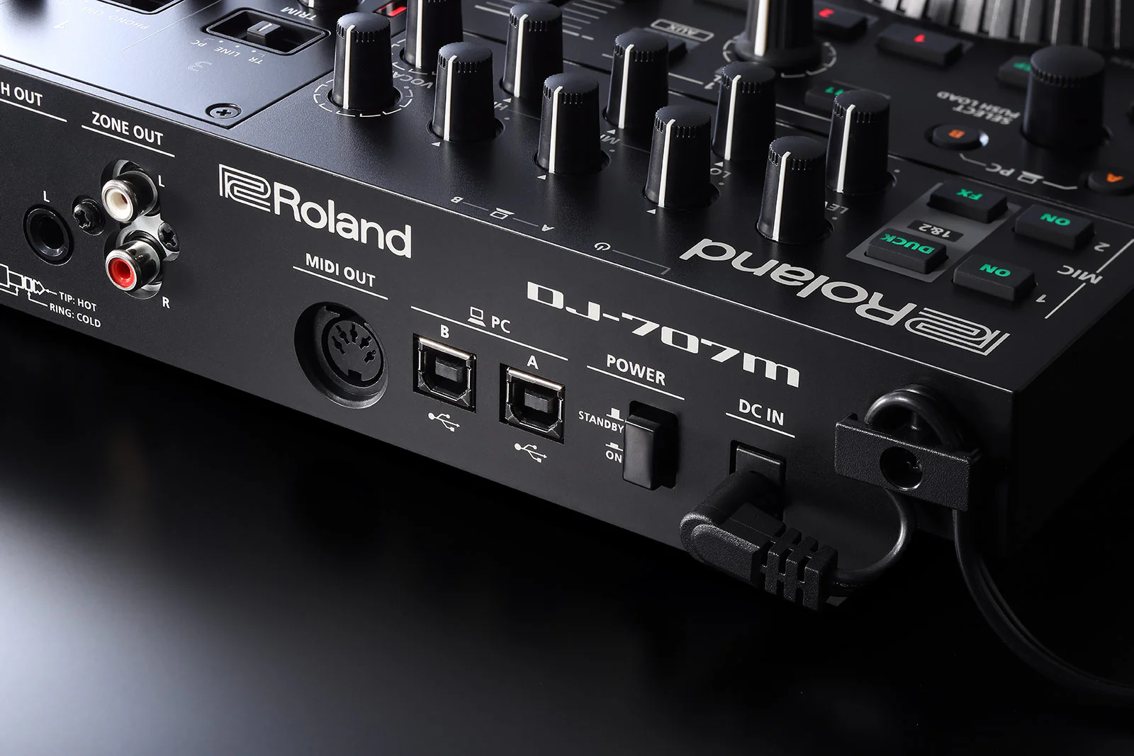 Roland DJ-707M 4 Channel 4 Deck Serato DJ Pro Contoroller - Image 8