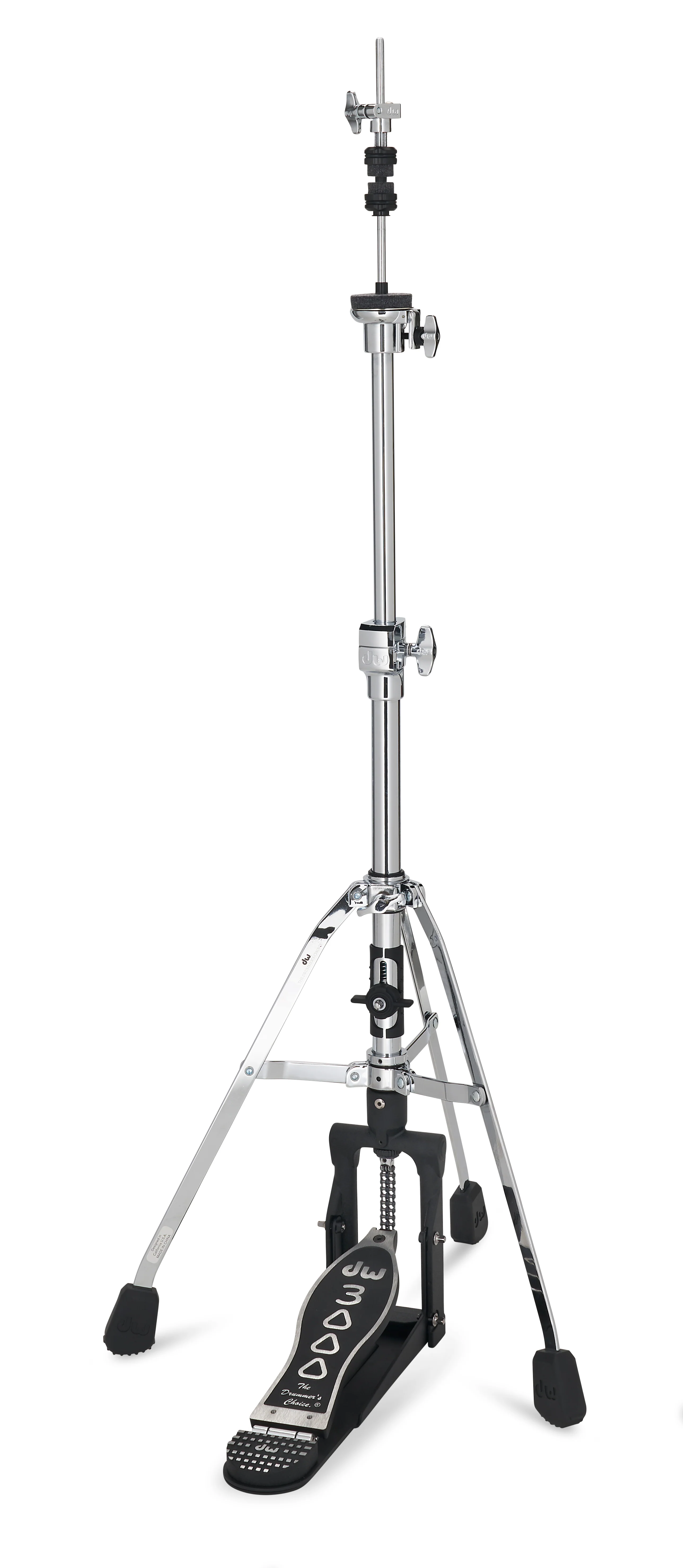 DW Drums 3000 Series Single-Braced 3-Leg Hi-Hat Stand, Chrome