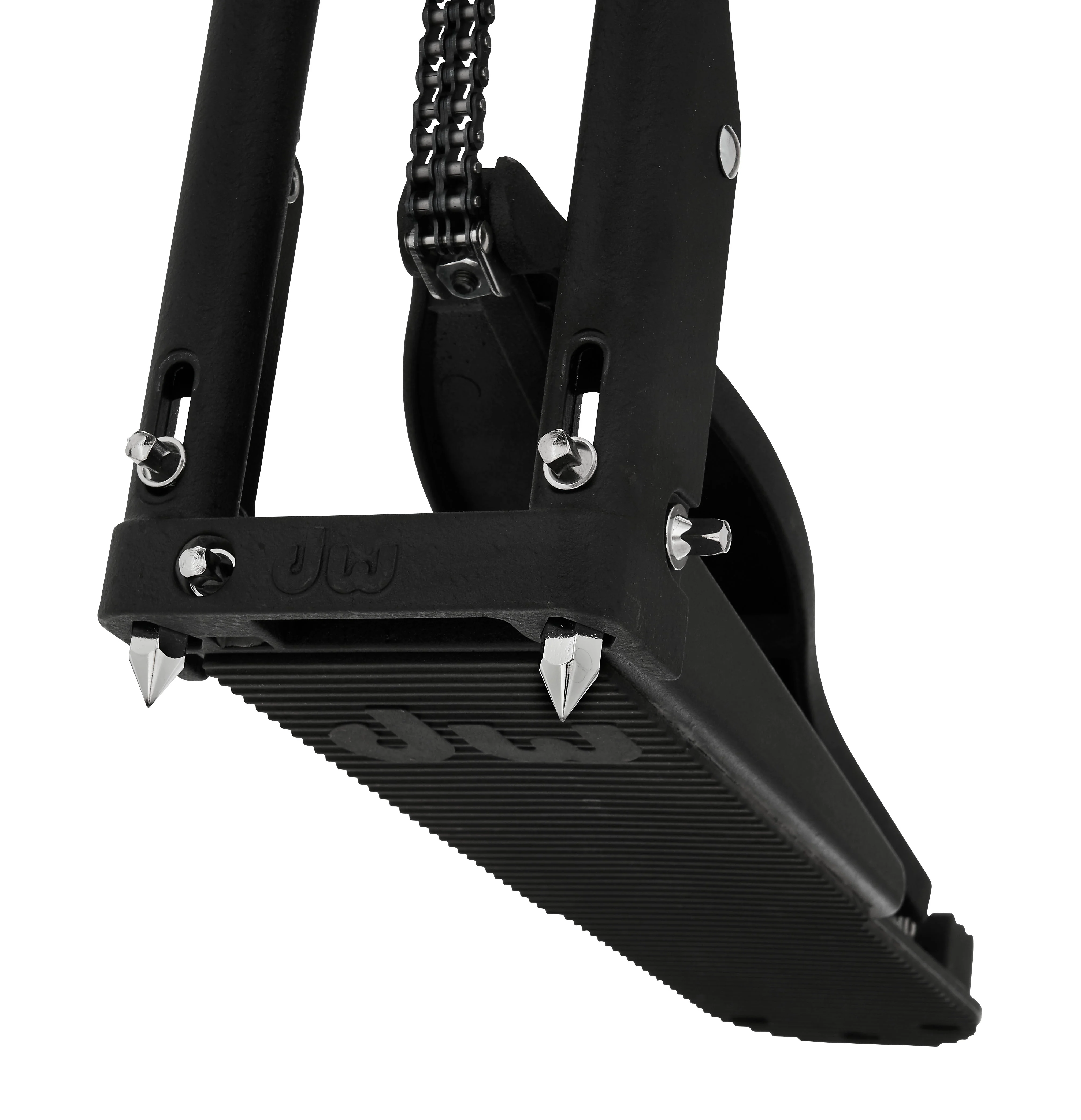 DW Drums 3000 Series Single-Braced 3-Leg Hi-Hat Stand, Chrome - Image 4