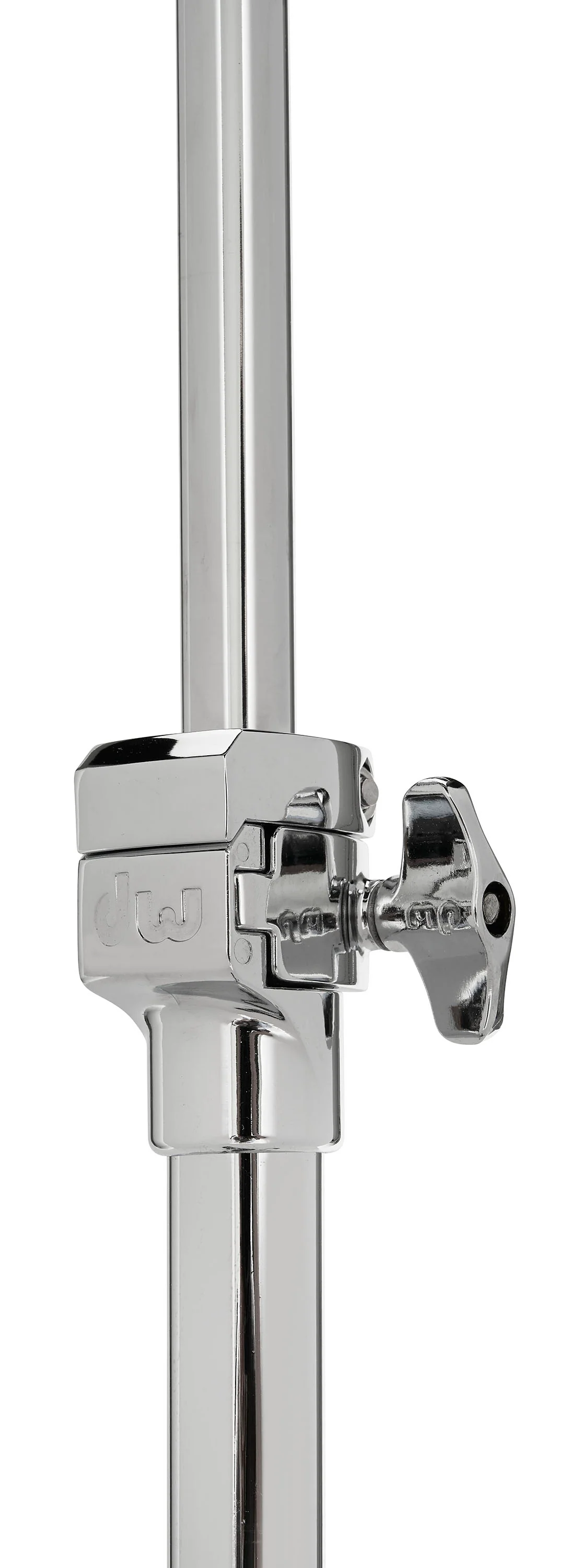 DW Drums 3000 Series Single Braced Straight Cymbal Stand, Chrome - Image 4