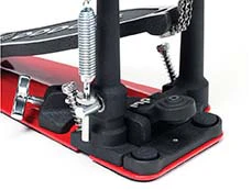 DW Drums 5000 Series Accelerator Double Bass Drum Pedal with Bag - Image 5