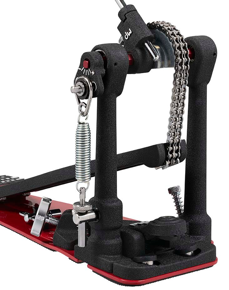 DW Drums 5000 Series XF Extended Footboard Accelerator Double Bass Drum Pedal with Bag - Image 3