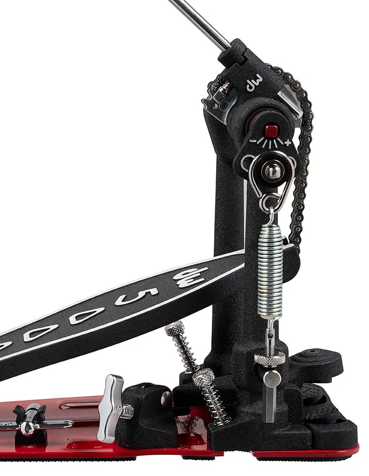 DW Drums 5000 Series XF Extended Footboard Accelerator Double Bass Drum Pedal with Bag - Image 4