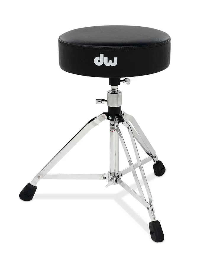 DW Drums 5000 Series Round Top Throne, Chrome