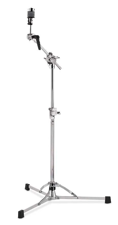 DW Drums 6000 Series Flush Base Convertible Boom/Straight Cymbal Stand, Chrome