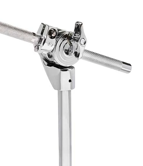 DW Drums 6000 Series Flush Base Convertible Boom/Straight Cymbal Stand, Chrome - Image 3