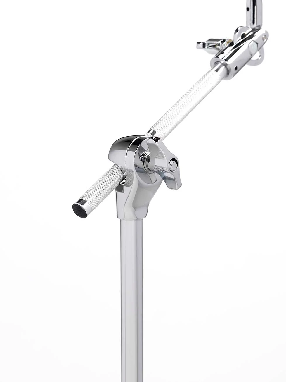 DW Drums 6000 Ultralight Series Flush Base Convertible Boom/Straight Cymbal Stand, Chrome - Image 3