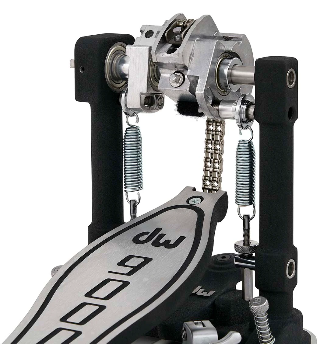 DW Drums 9000 Series Double Bass Drum Pedal with Bag - Image 2