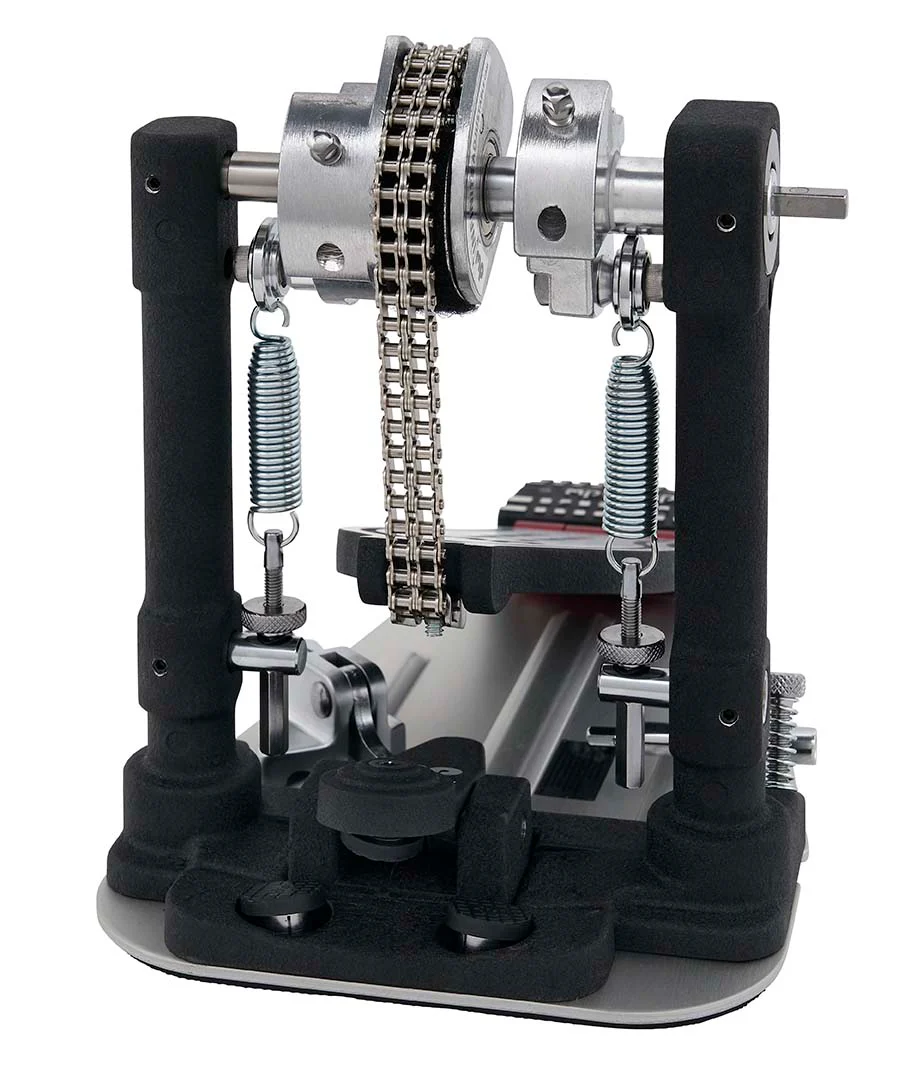 DW Drums 9000 Series Double Bass Drum Pedal with Bag - Image 3