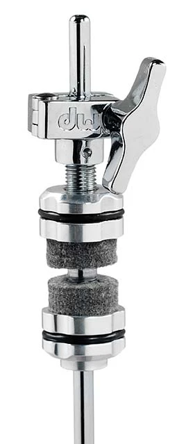 DW Drums MFG Series Machined Direct Drive 3-Leg Hi-Hat Stand, Polished Aluminum - Image 2