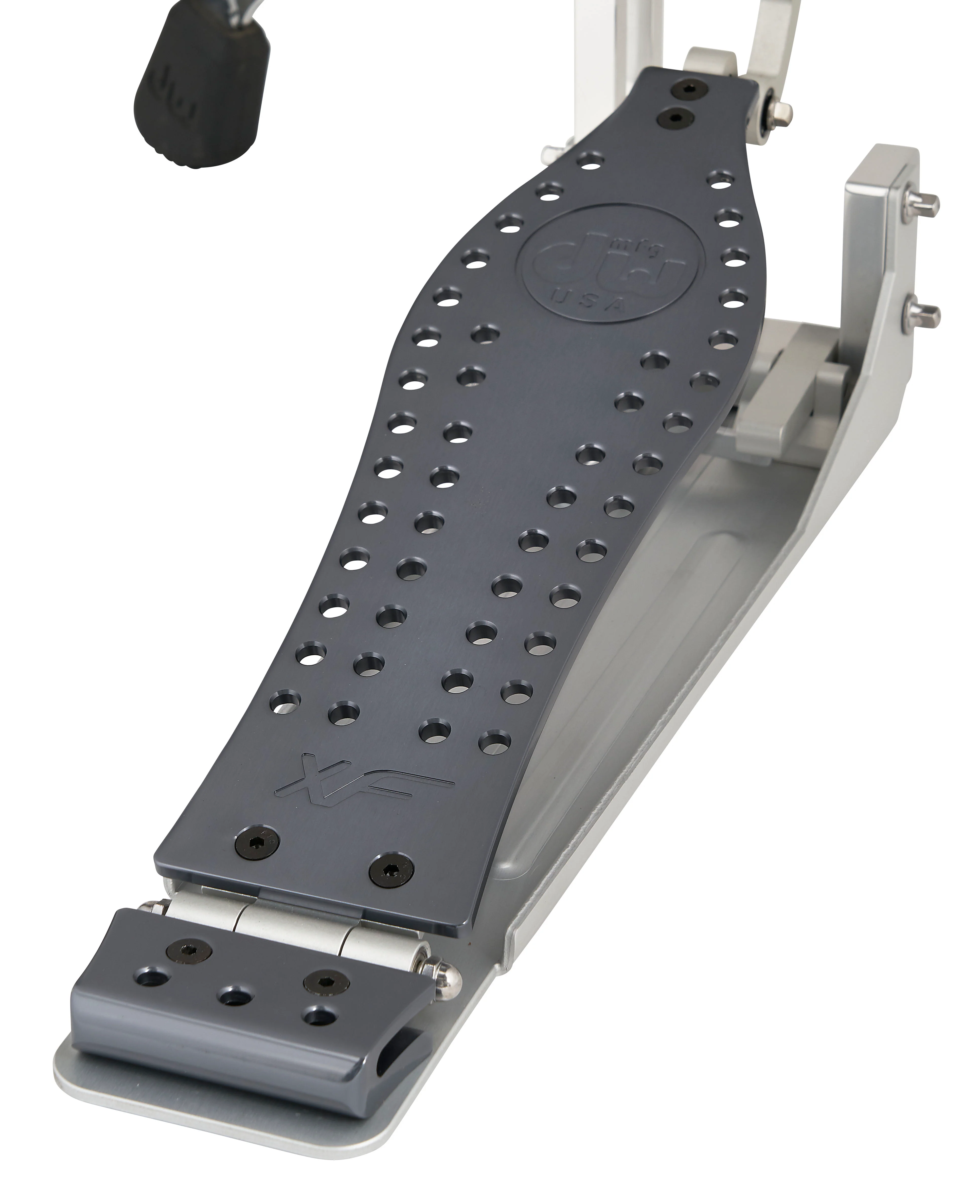 DW Drums MFG Series Machined Direct Drive 3-Legged Hi-Hat Stand with Extended Footboard, Polished Aluminum - Image 6