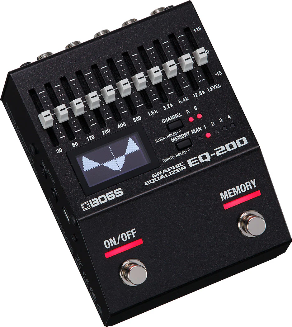 BOSS EQ-200 10 Band Graphic Equalizer with MIDI - Image 3