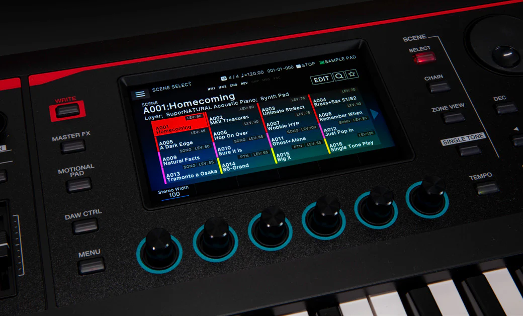 Roland FANTOM-06 Workstation 0-Series Synthesizer (61 Key) - Image 9