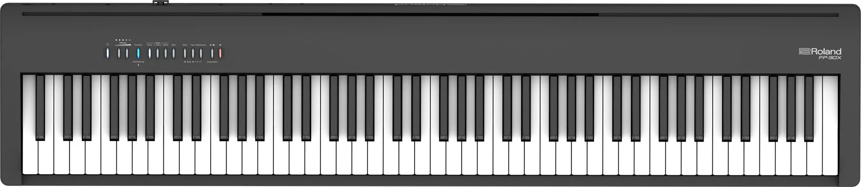 Roland FP-30X-BK Digital Piano (Black) with KSC-70 & KPD-70 Home Stand - Image 3
