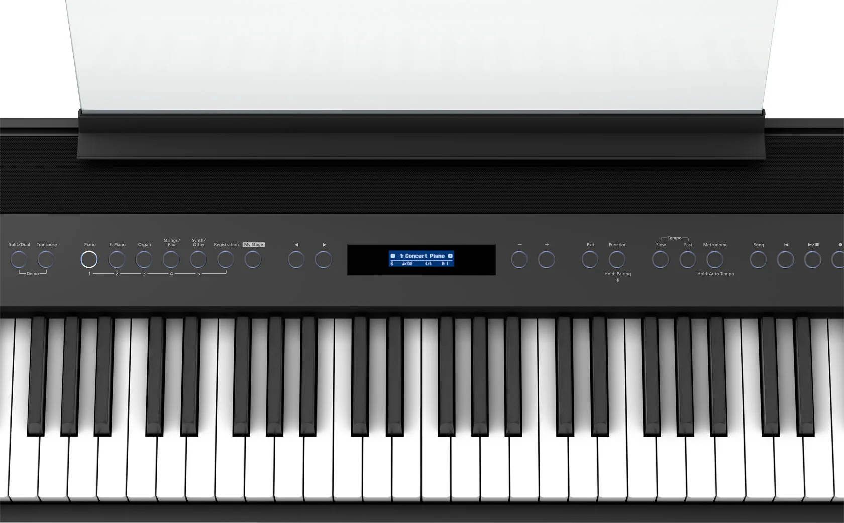 Roland FP-60X-BK Digital Piano (Black) with KSC-72 & KPD-90 Home Stand - Image 6