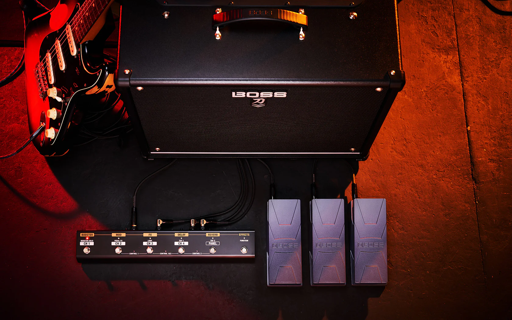 BOSS GA-FC-EX 4 Channel Amp Control Expanded - Image 7