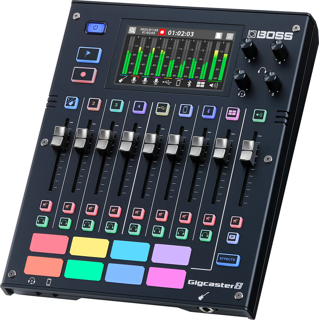 BOSS GCS-8 Gigcaster Audio Mixer - Image 3