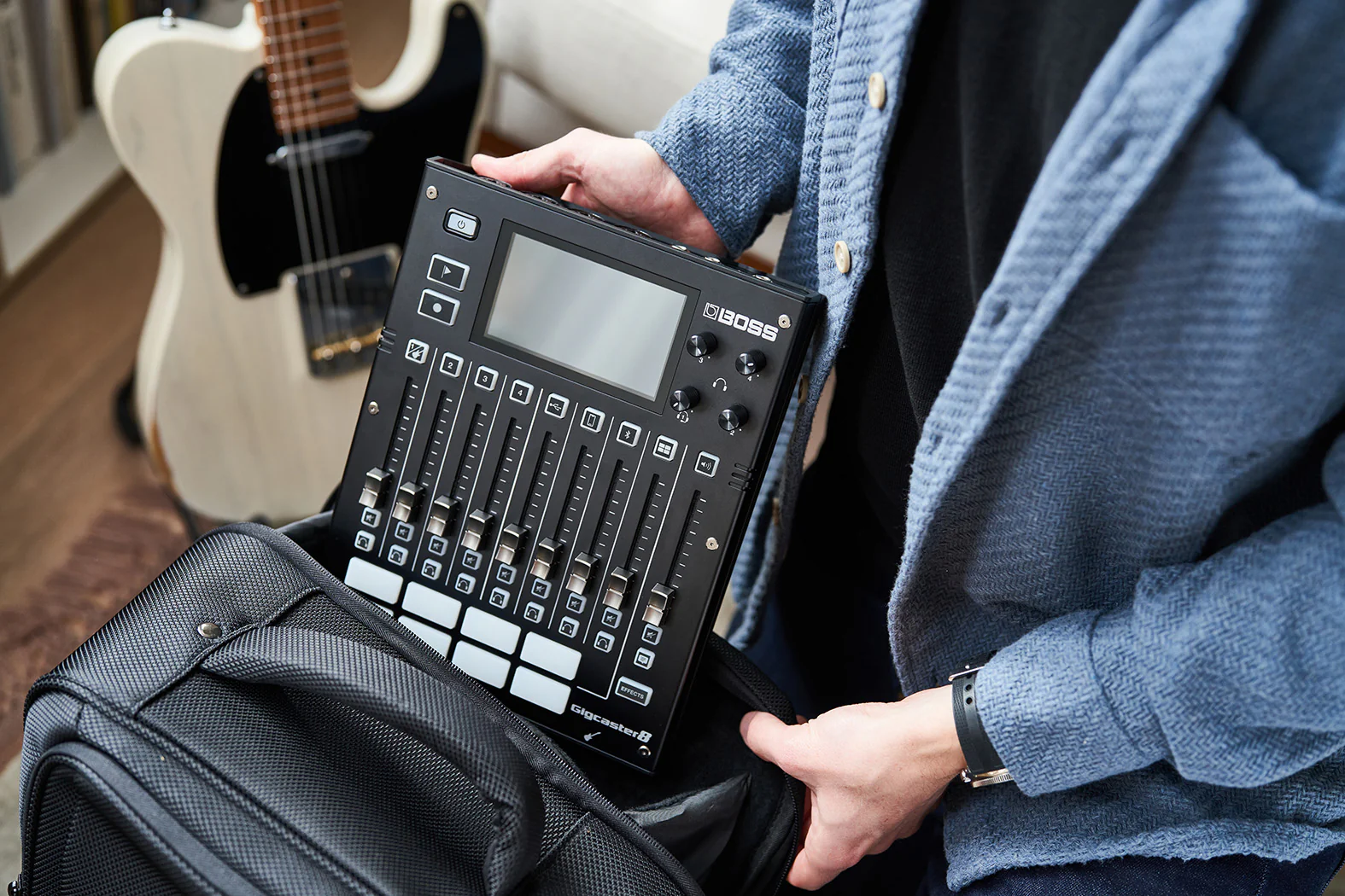 BOSS GCS-8 Gigcaster Audio Mixer - Image 8