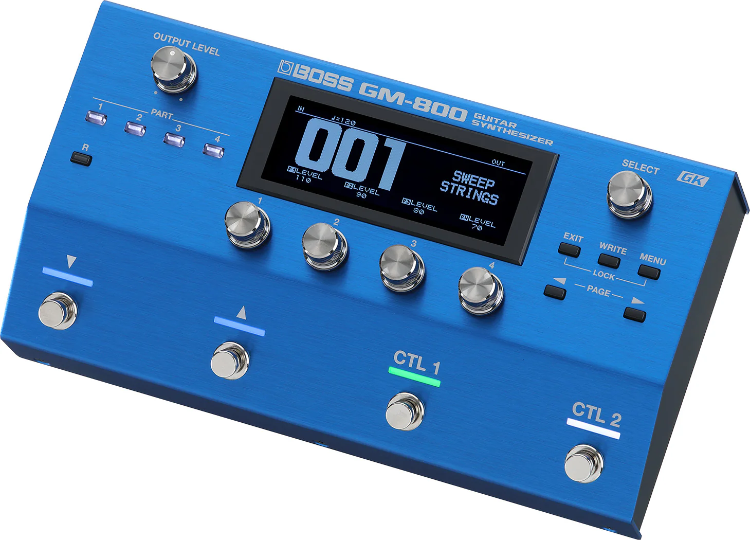 BOSS GM-800 Guitar Synthesizer Pedal - Image 3