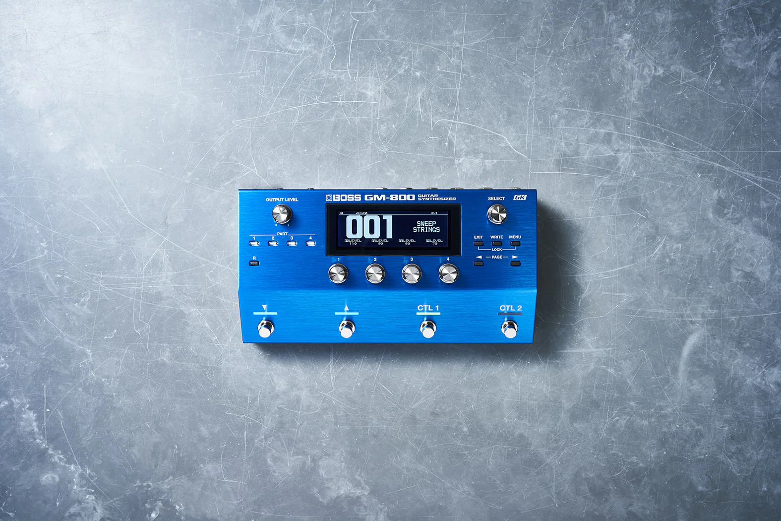 BOSS GM-800 Guitar Synthesizer Pedal - Image 5