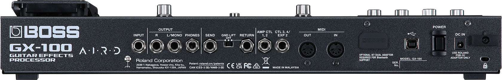 BOSS GX-100 Portable Floor Multi FX - Image 4
