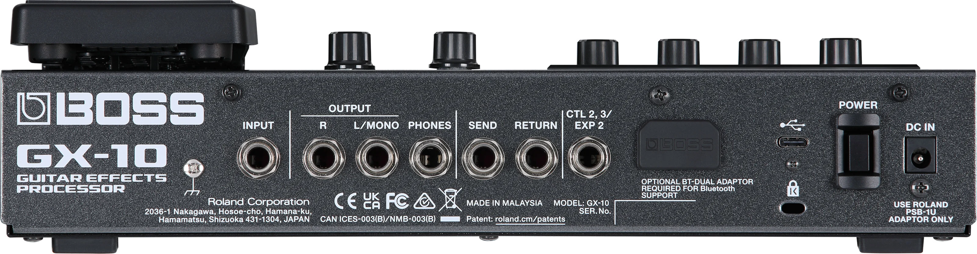 BOSS GX-10 Multi Effects Guitar Processor - Image 3