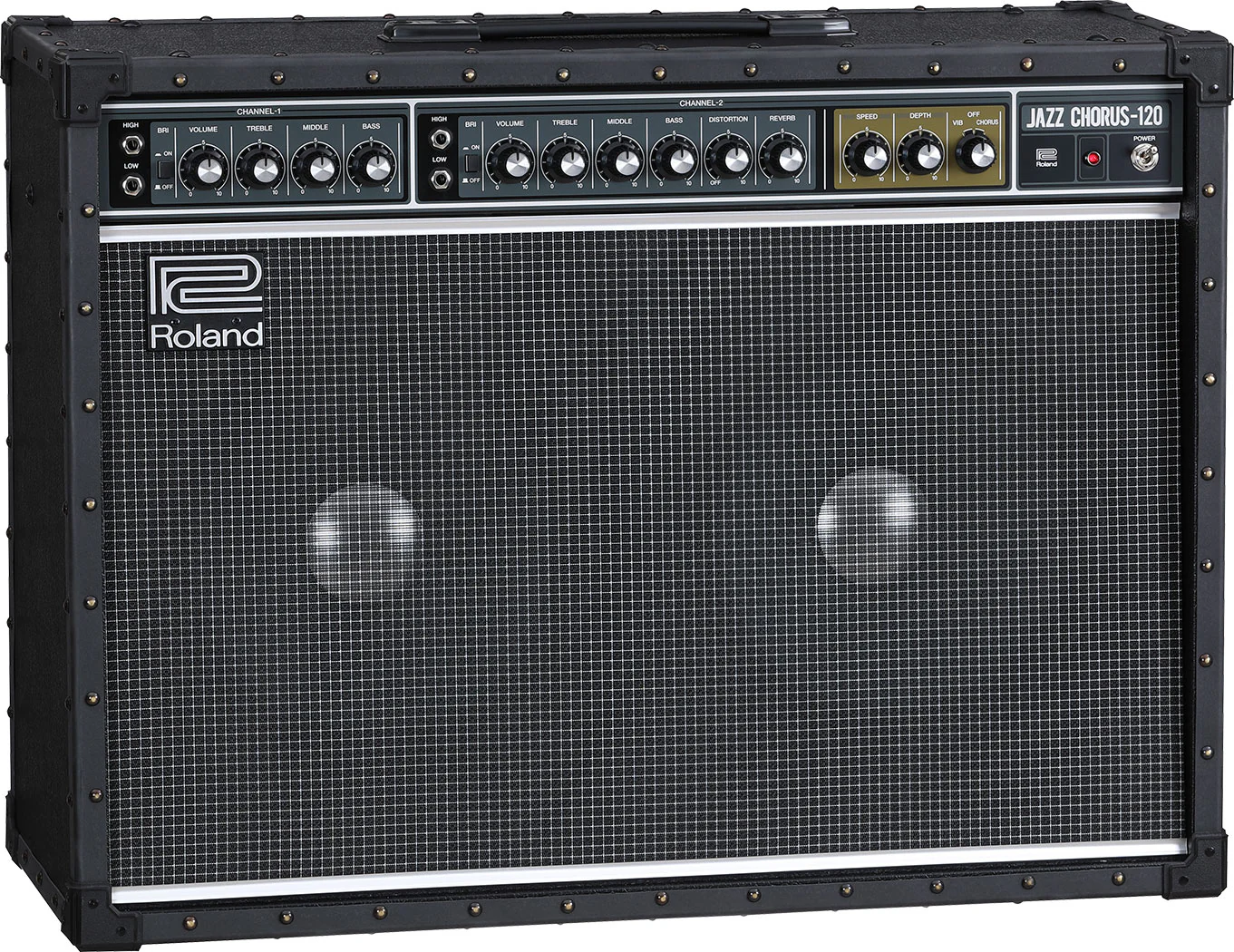 Roland JC-120B 120 Watt 2 X 12" Stereo Guitar Combo - Image 3