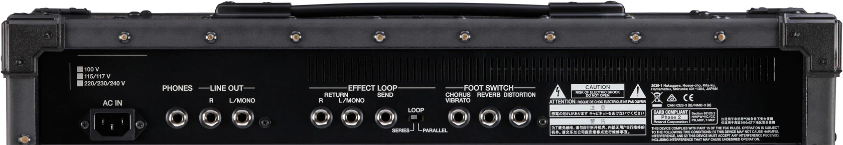 Roland JC-40 40 Watt 2 X 10" Stereo Guitar Combo - Image 5