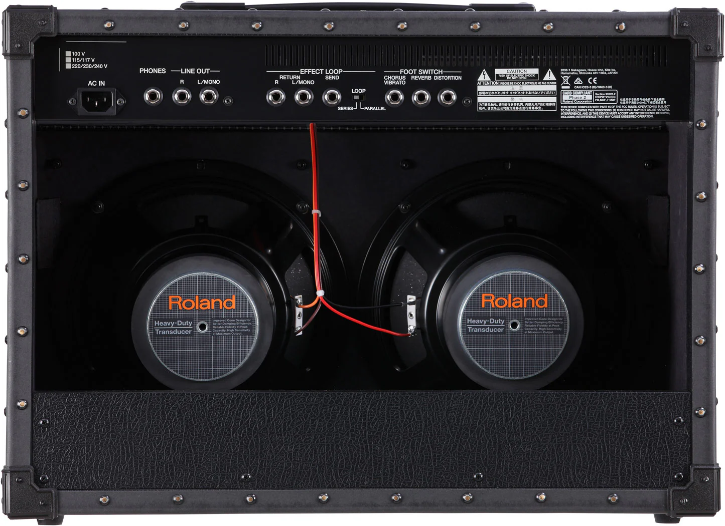 Roland JC-40 40 Watt 2 X 10" Stereo Guitar Combo - Image 6