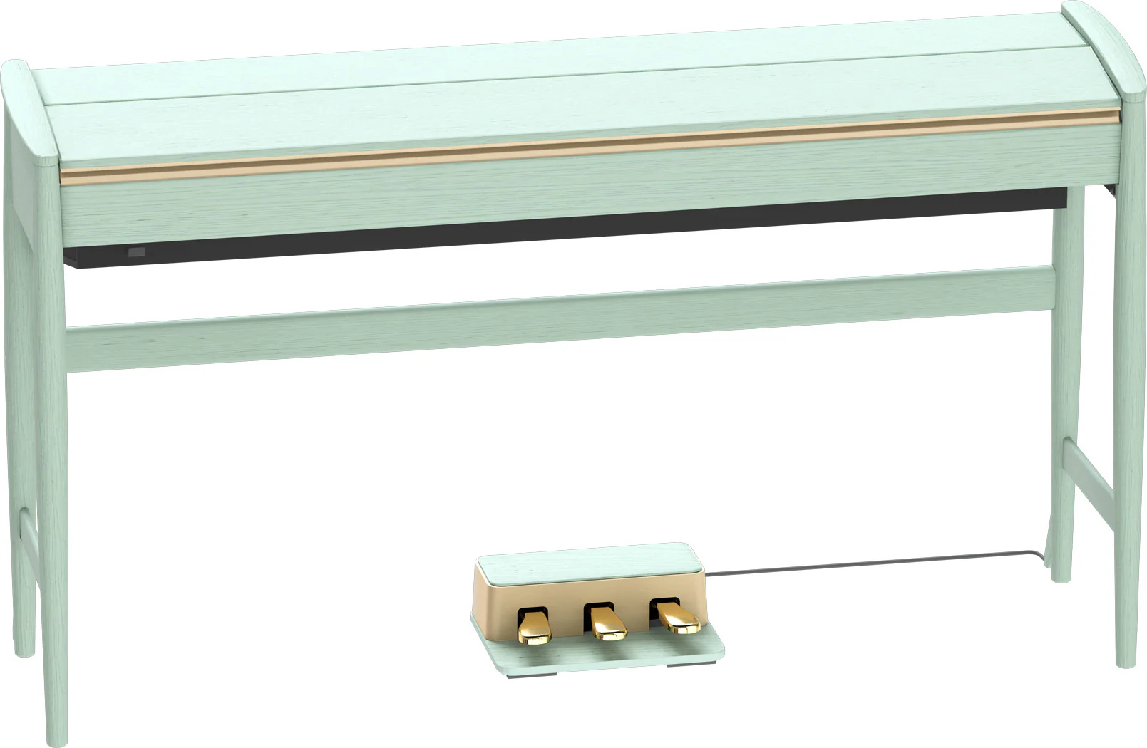 Roland KF-20-KG Karimoku Artisan Digital Piano, Solid Wood Cabinet (Celadon Green) - Image 4
