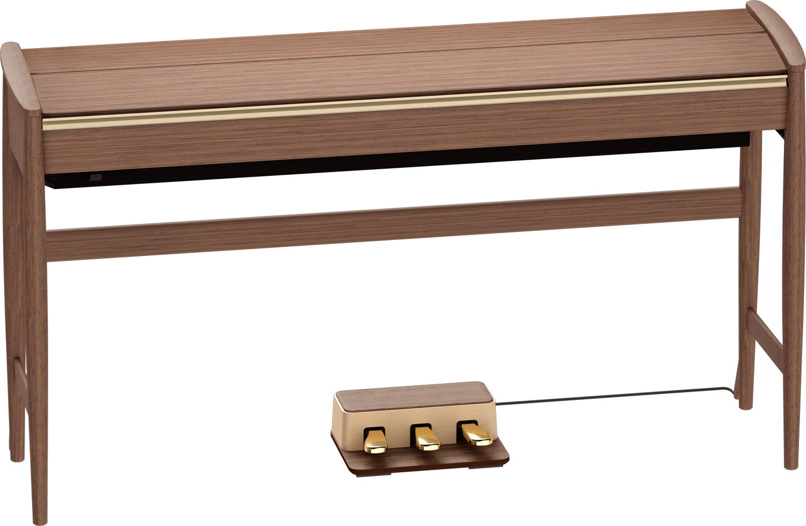 Roland KF-20-KW Karimoku Artisan Digital Piano, Solid Wood Cabinet (Walnut) - Image 5
