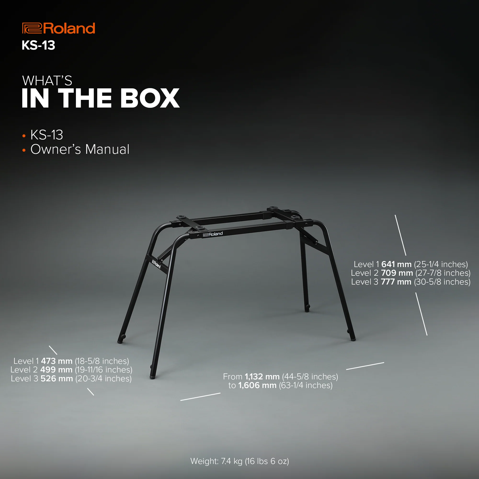 Roland KS-13 Keyboard Stand - Image 8