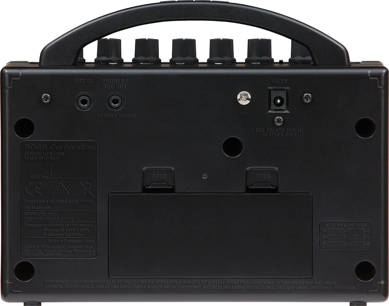 BOSS KTN-MINI Katana Battery Powered Mini Amp - Image 4