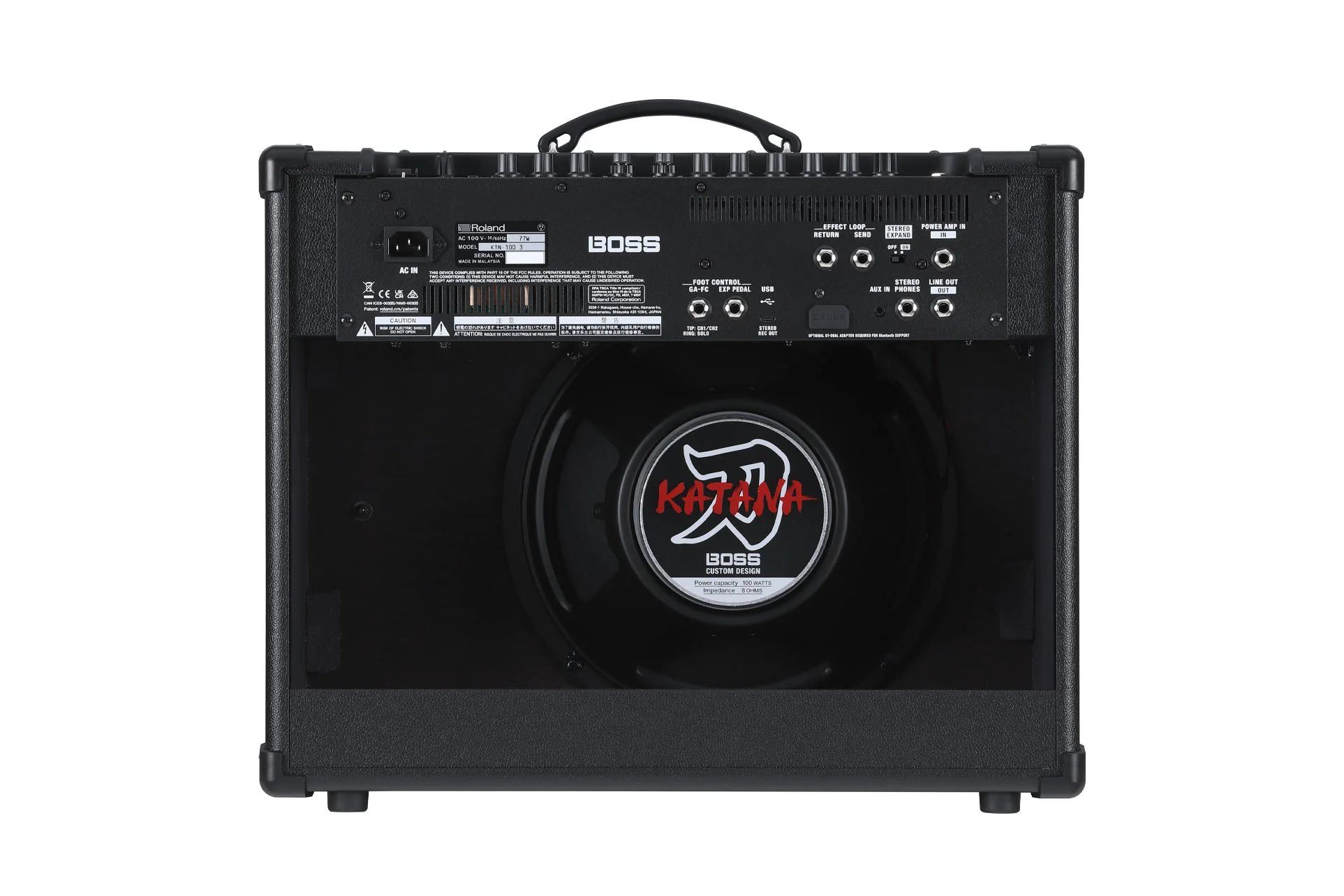 BOSS KTN-100 3 Katana Gen 3 100 Watt 1x12 Guitar Amplifier - Image 4