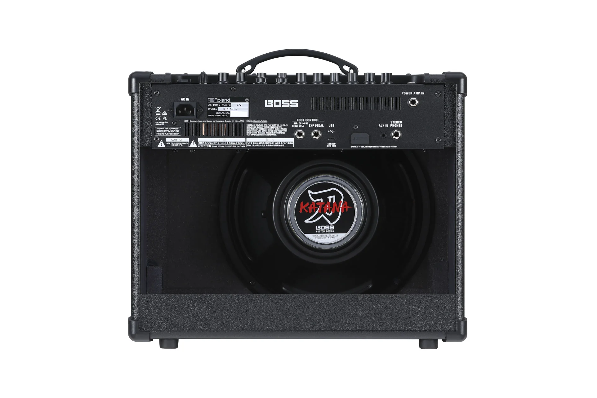 BOSS KTN-50 3 Katana Gen 3 50 Watt 1x12 Guitar Amp - Image 4