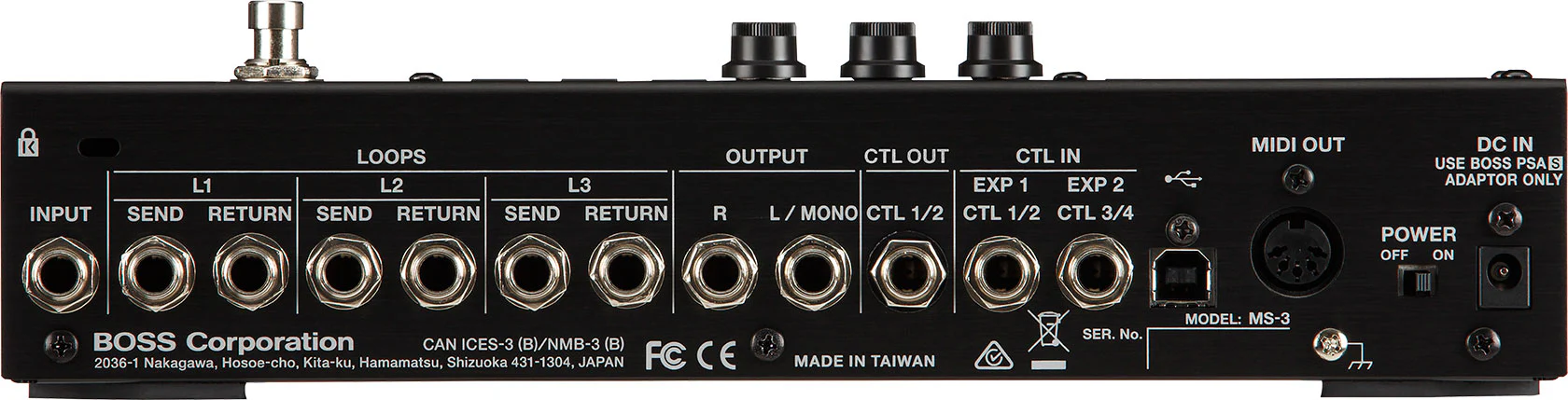BOSS MS-3 Multi Effects And Loop Switcher - Image 4