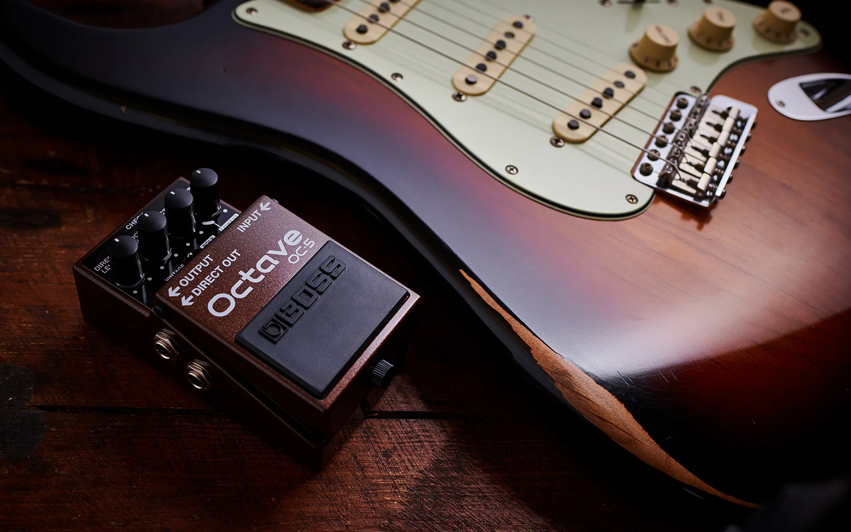 BOSS OC-5 Polyphonic Octave Pedal For Guitar And Bass - Image 2