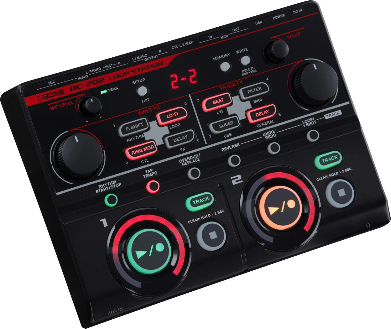 BOSS RC-202 Dual Track Desktop Looper - Image 3
